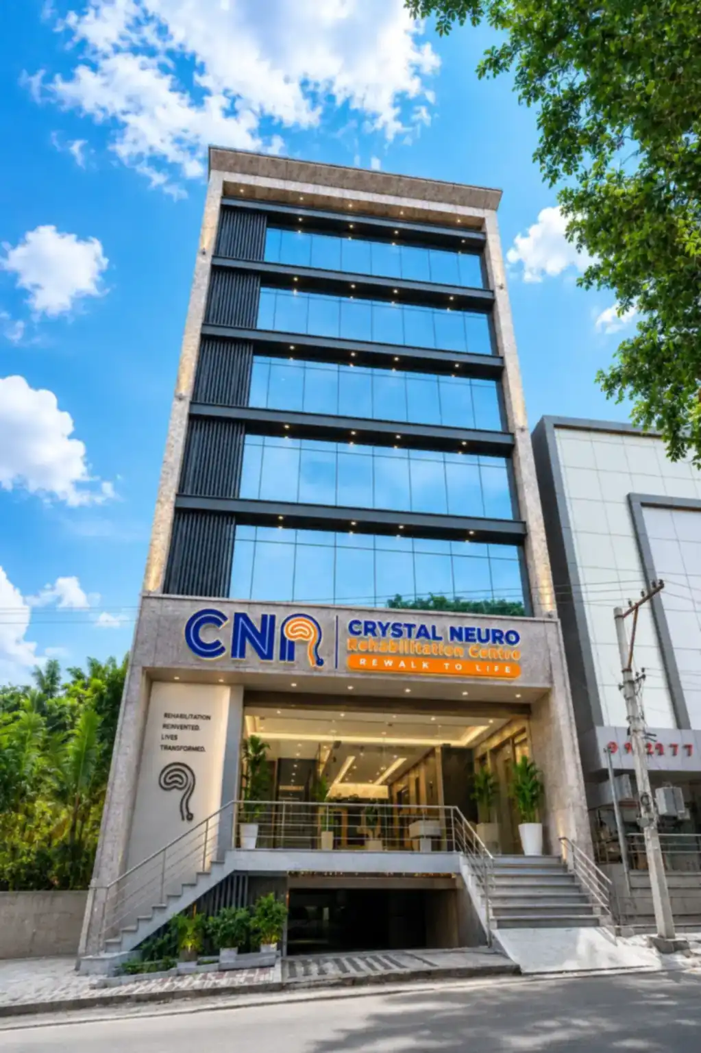 Exterior of CNR Crystal Neuro Rehabilitation Centre’s Kukatpally branch