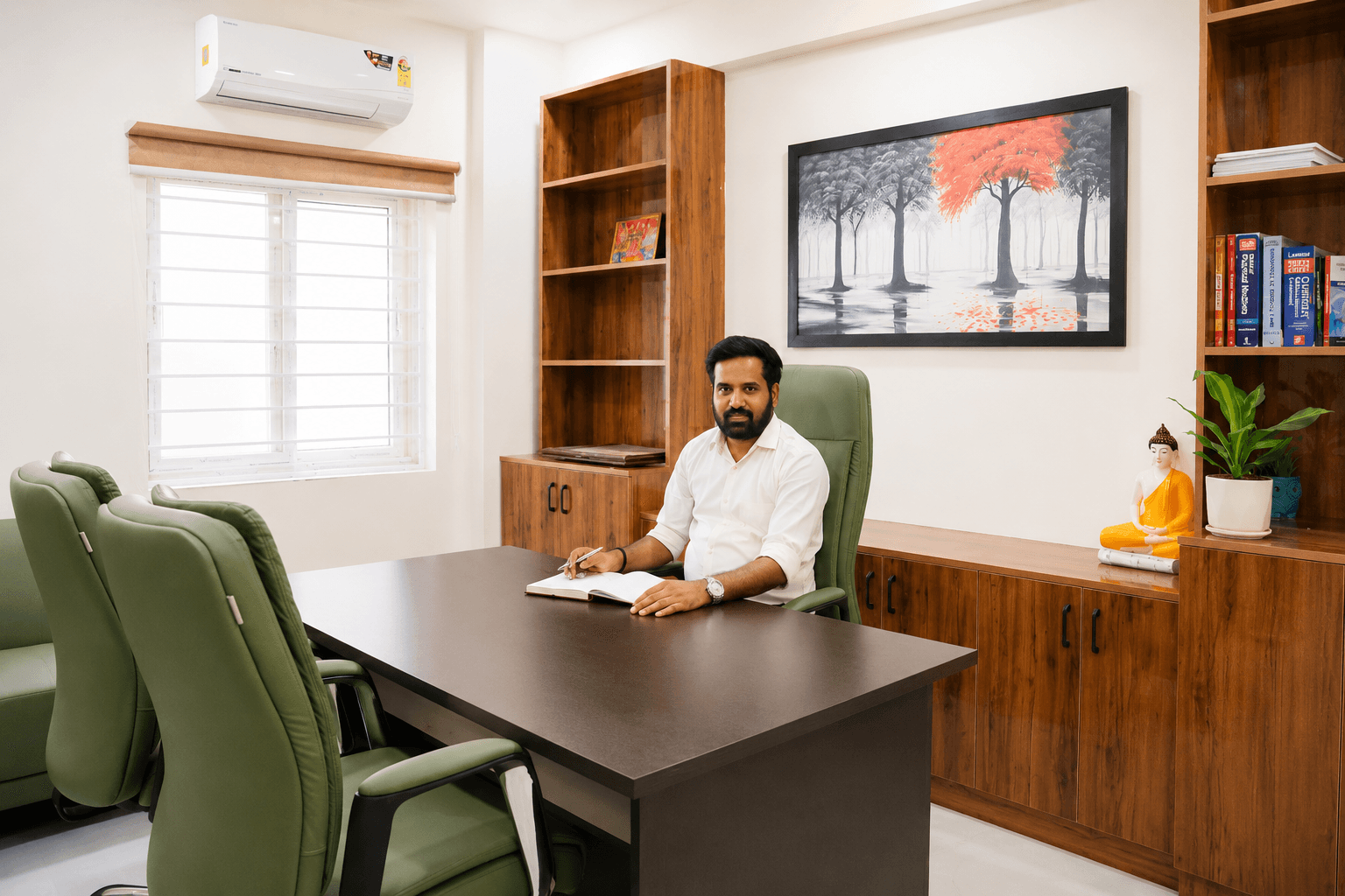 Dr. Satishmusalaya, Managing Director of CNR Crystal Neuro Rehabilitation Centre, Dilsukhnagar, Hyderabad